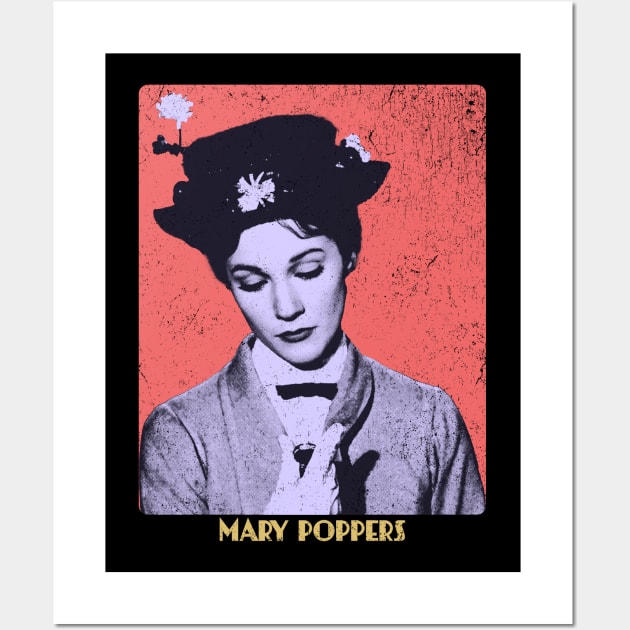 Retro Classic Vintage Marry Poppers Wall Art by OliverIsis33